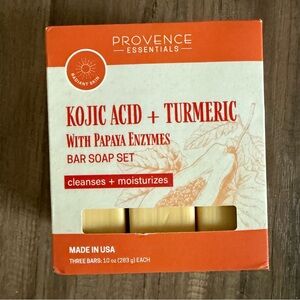Kojic Acid + Turmeric Bar Soap Set - Orange